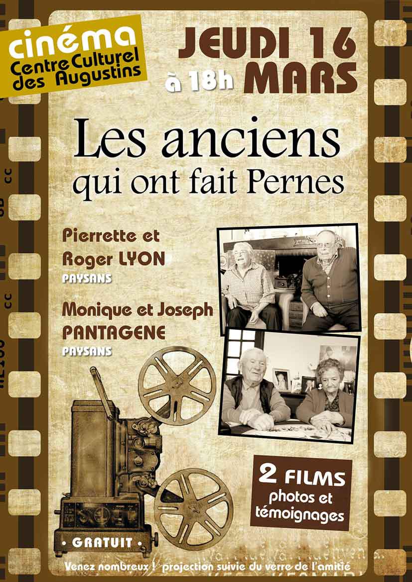 Cinéma : les anciens qui ont fait Pernes