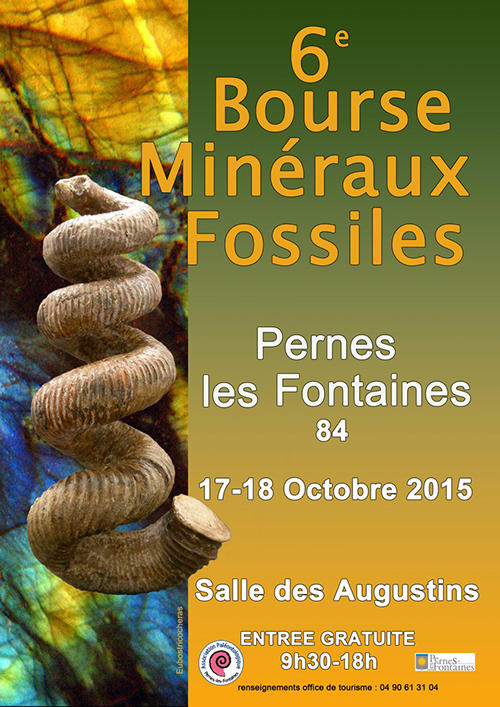 6ème bourse minéraux et fossiles de Pernes les Fontaines