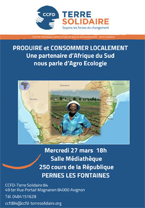 Conférence CCFD Terre Solidaire