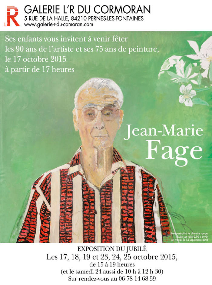 Exposition du Jubilé de Jean-Marie Fage