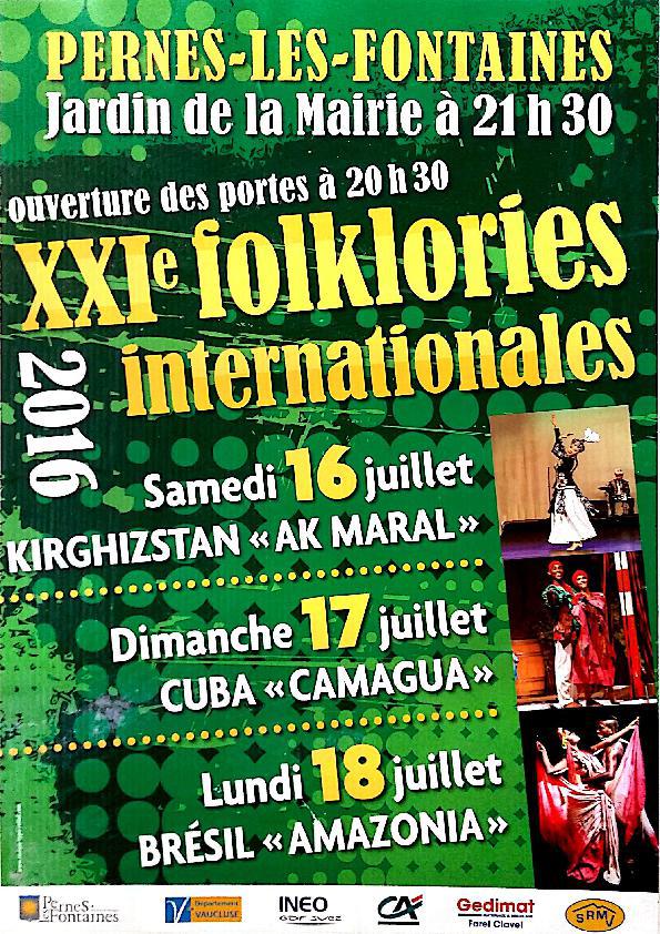 21ème Festival les Folklories
