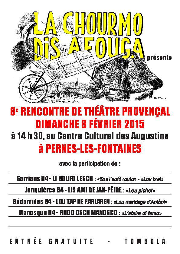 8e rencontre de théâtre en provençal