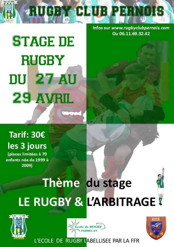 Stage de rugby