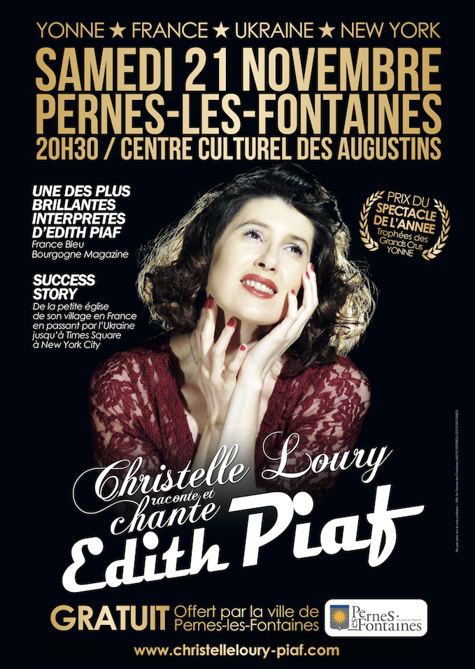 Christelle Loury raconte et chante Edith Piaf