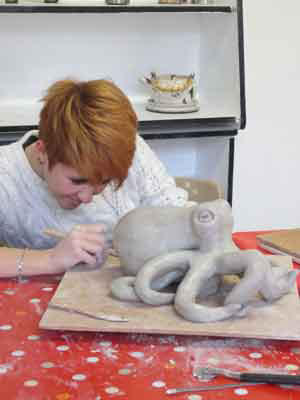 Atelier poterie et modelage
