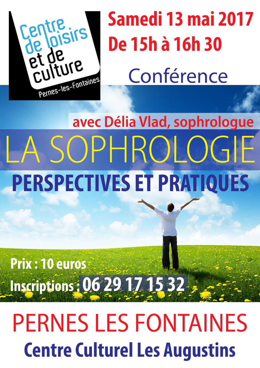Conférence : la sophrologie, perspectives et pratiques