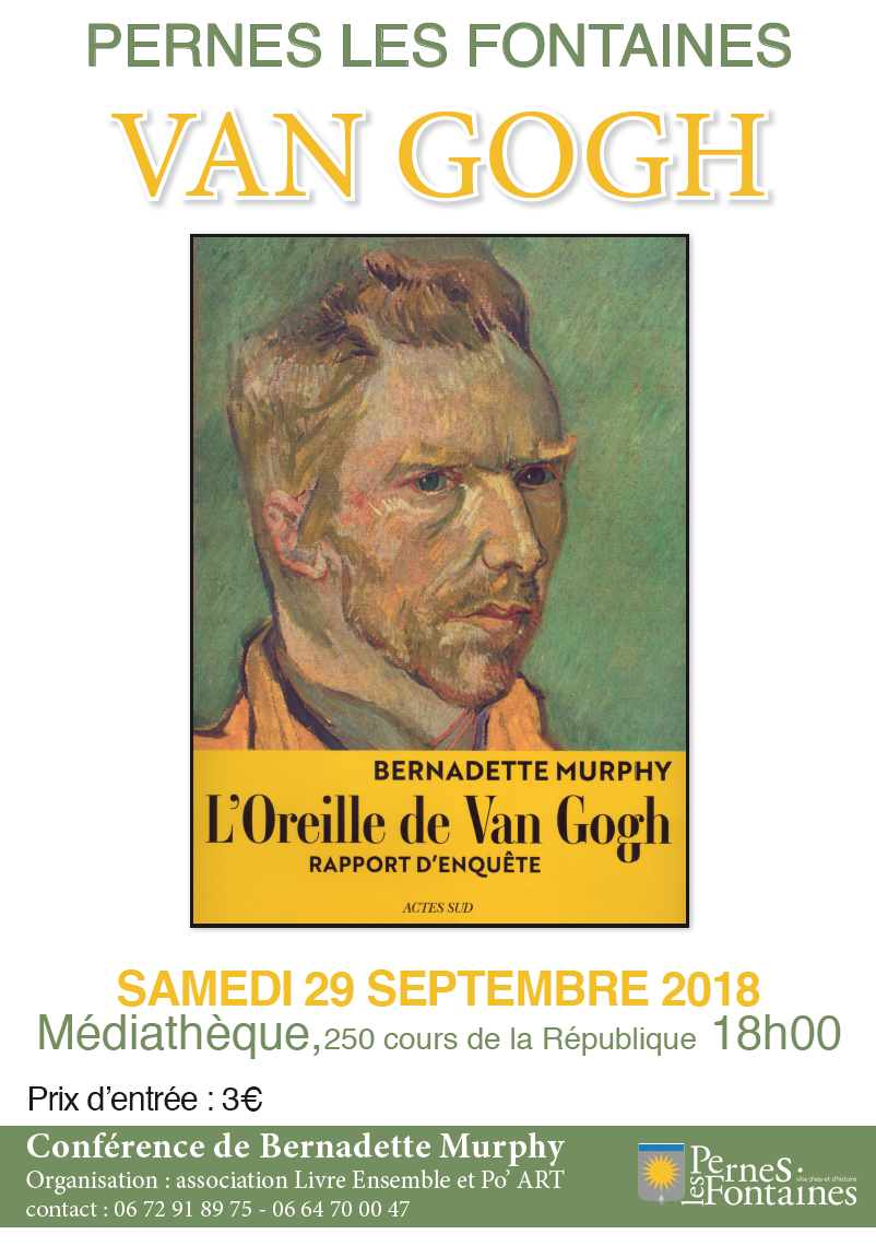 Conférence « L'oreille de Van Gogh »