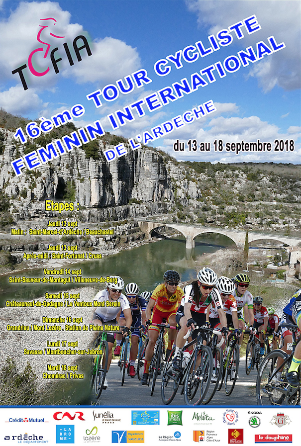 Passage du Tour Cycliste Féminin Internationnal