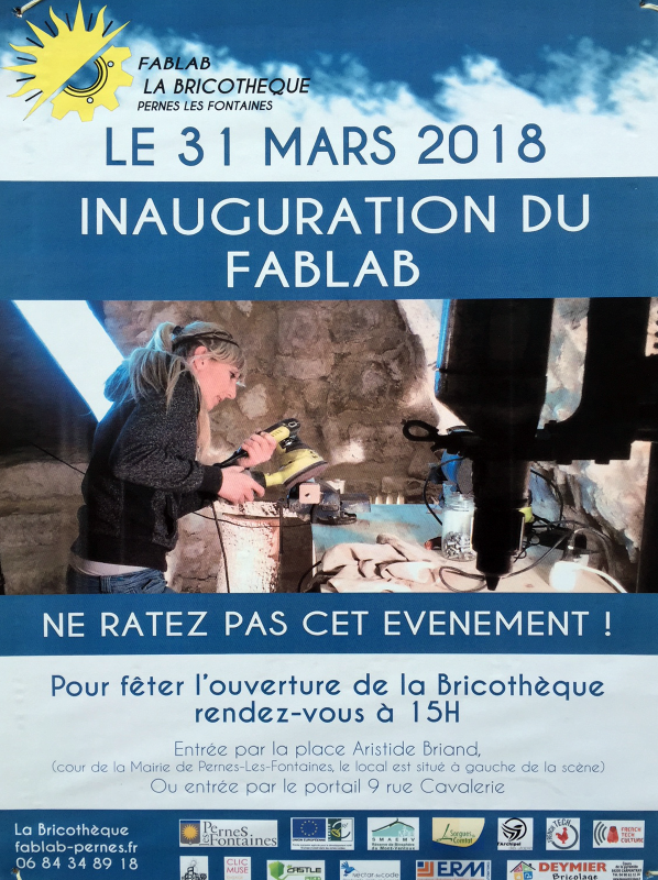 Inauguration du FABLAB