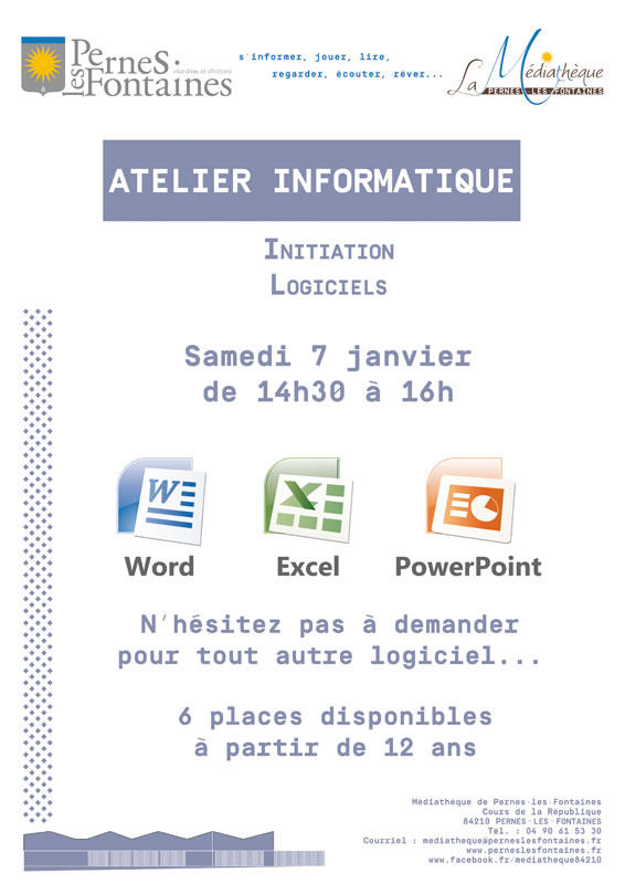 Atelier informatique