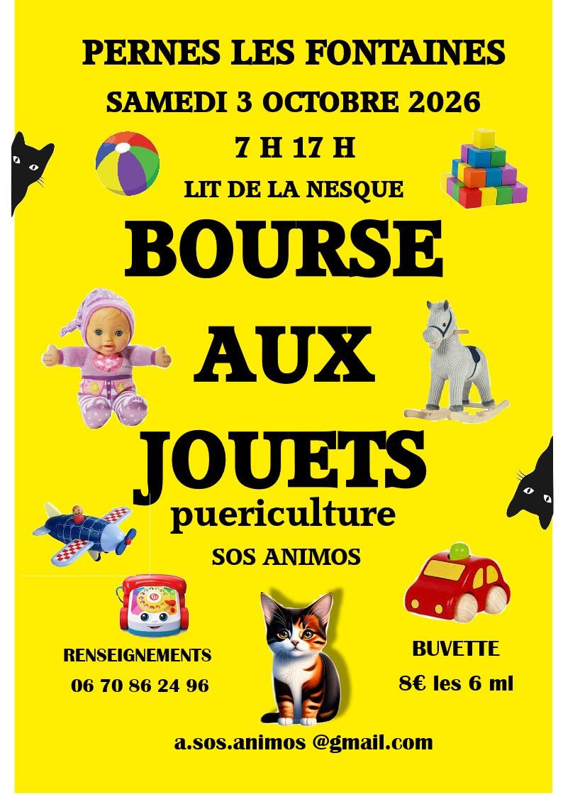 Bourse aux jouets Lit de la Nesque