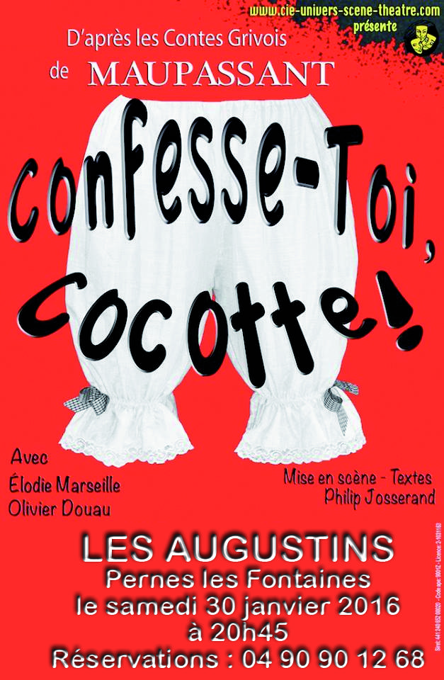 "Confesse toi cocotte"