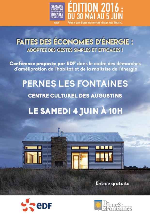 Faites des économies d'énergie
