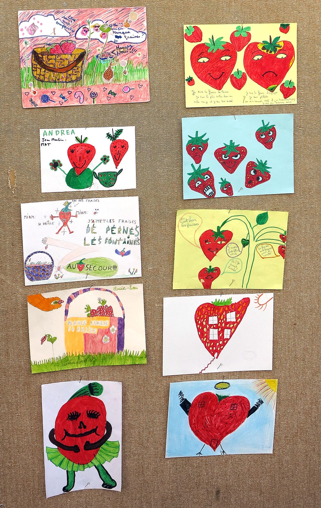 Pernes ramène sa fraise