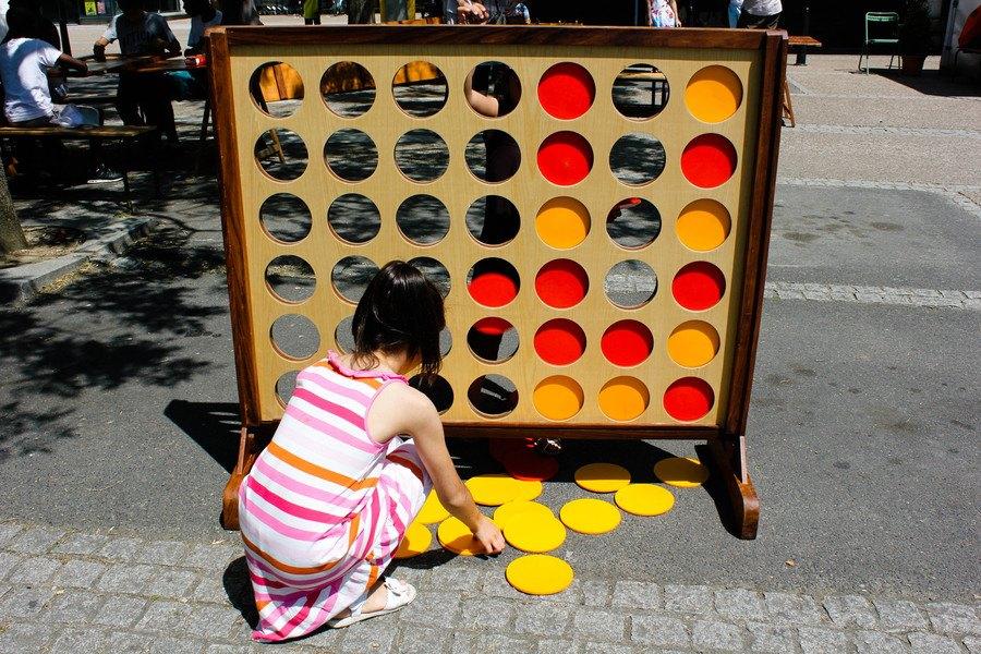 La Médiathèque : Jeux grand format pendant les vacances