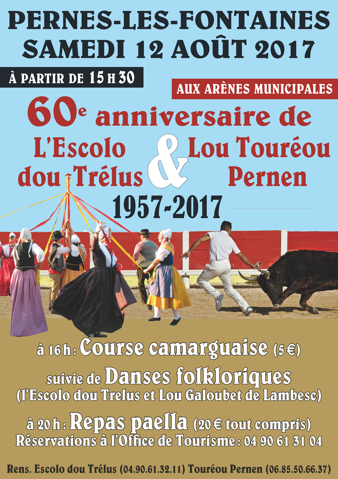 60e anniversaire du Club taurin et de l'Escolo
