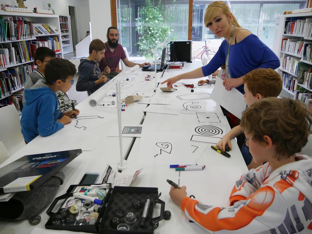 Médiathèque : Ateliers avec le Fablab pour les enfants