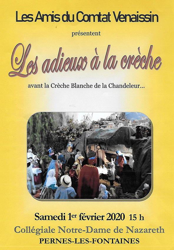 Les adieux à la crèche