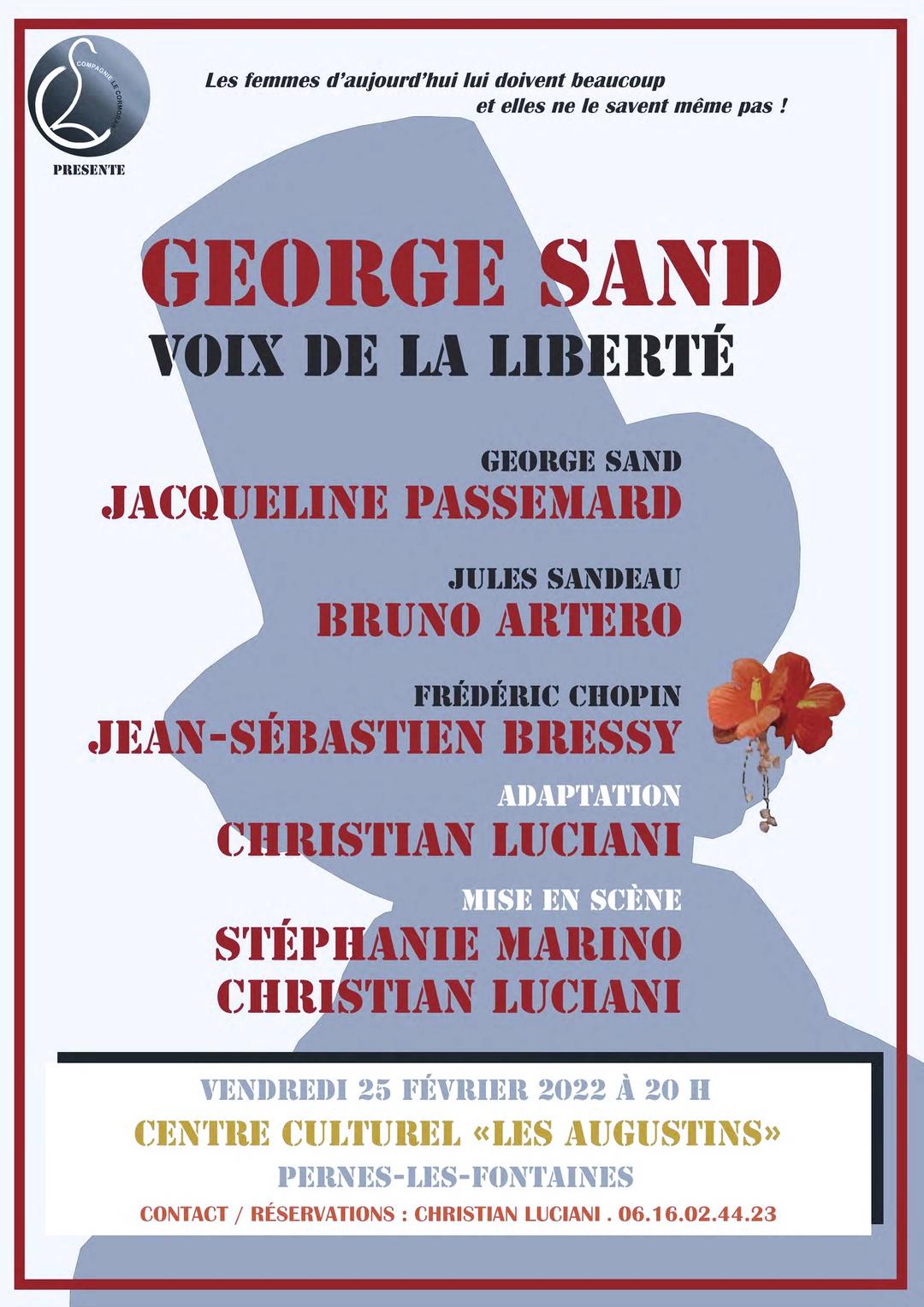 Pièce de Théâtre "George Sand"