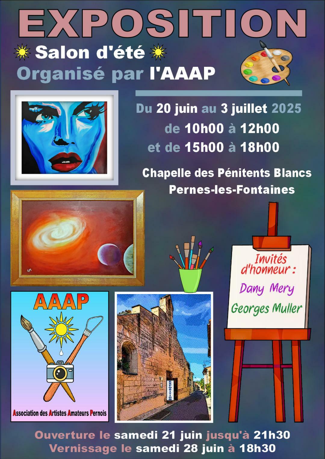 Salon d'été des Artistes Peintres Amateurs Pernois