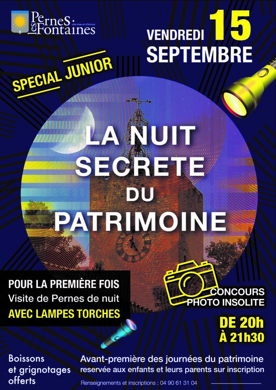 Nuit secrète du Patrimoine - Journées Européennes du Patrimoine