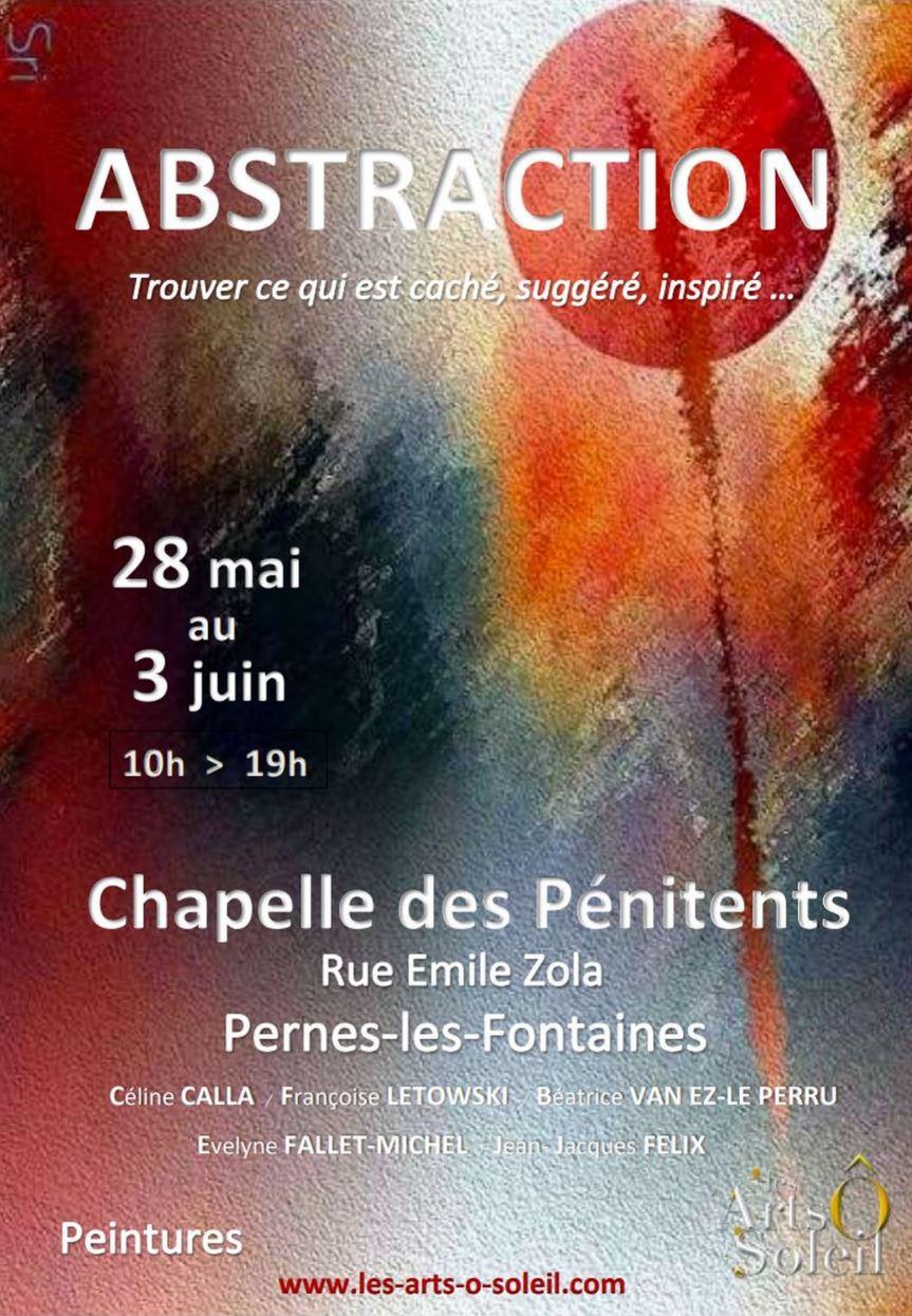 Salon d’Art Abstrait à la Chapelle des pénitents Blancs