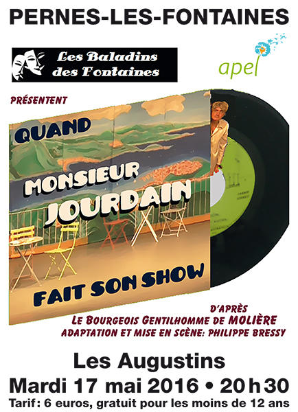 Pièce de théâtre des Baladins des fontaines