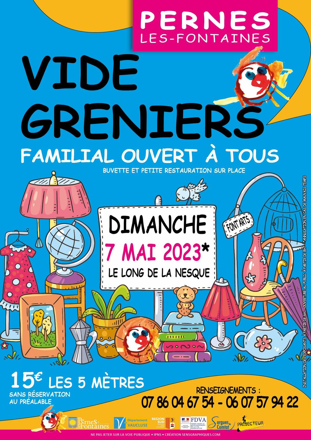 Vide grenier Projecteur