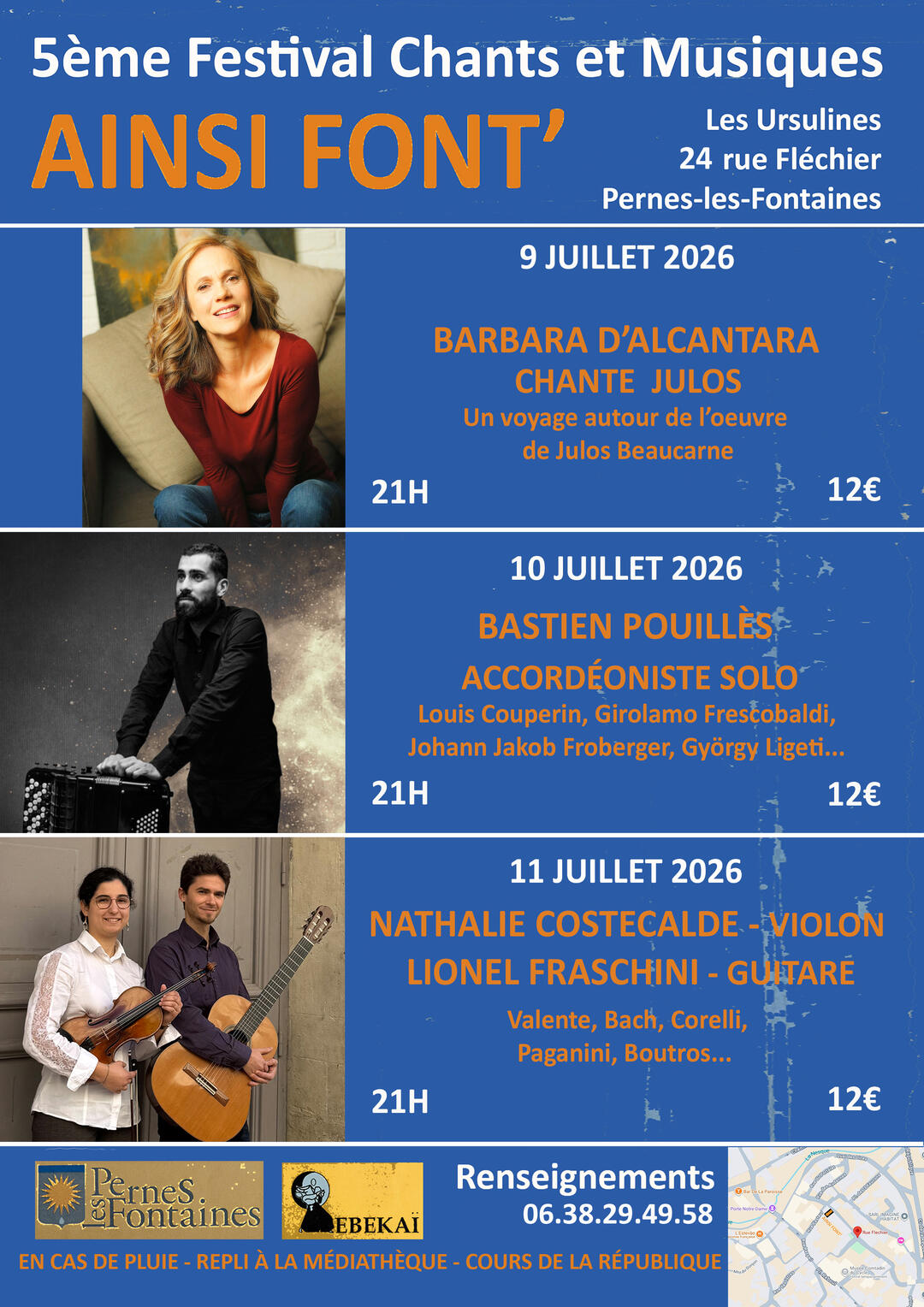 5eme Festival Chants et Musiques