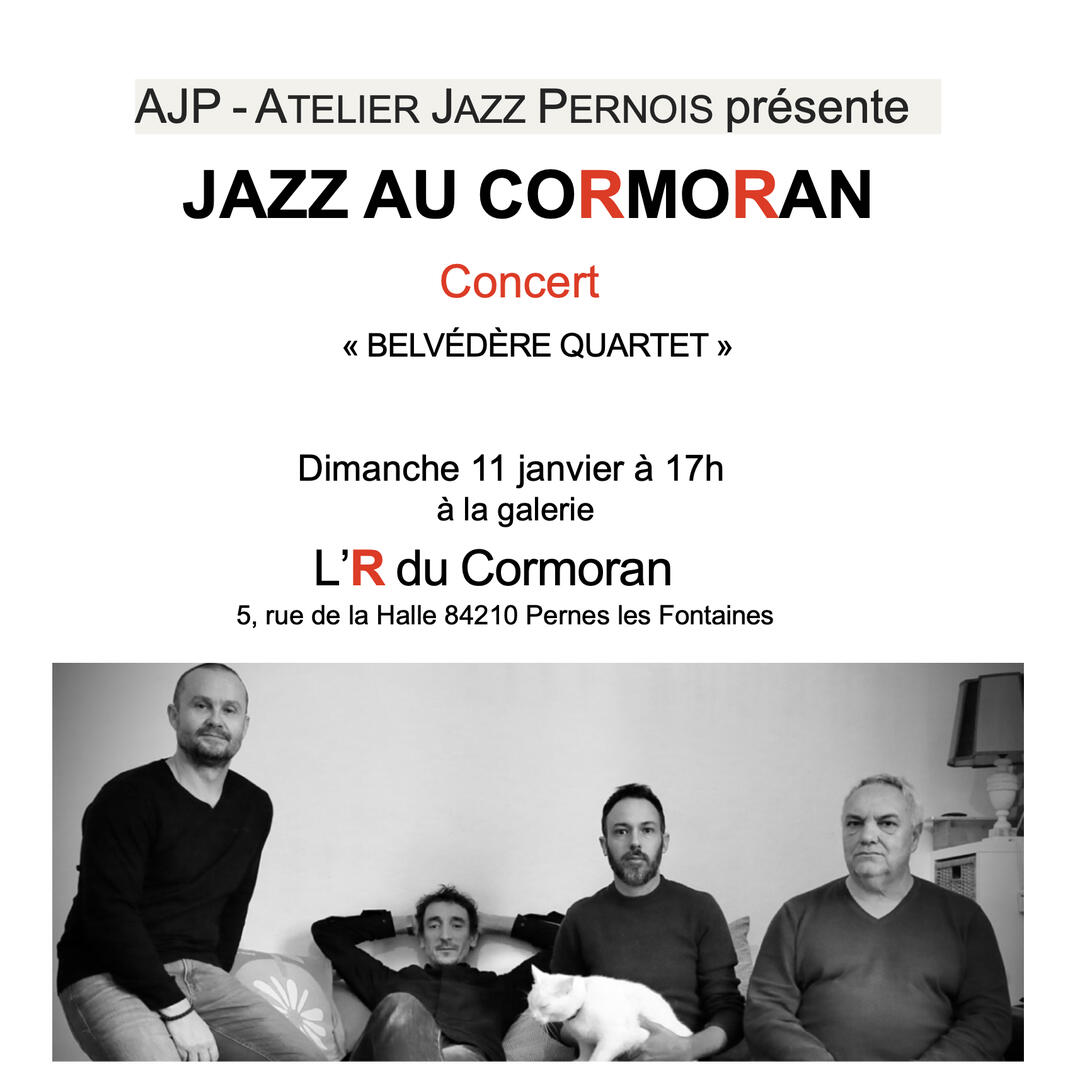 Concert Jazz au Cormoran