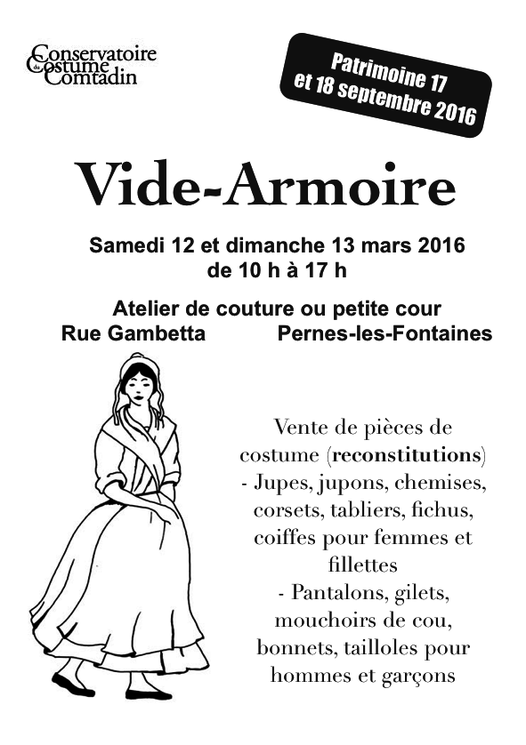 Vide armoires des Comtadins