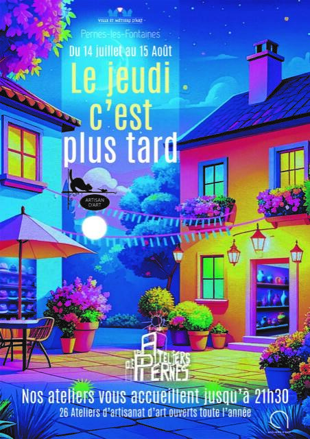 Le jeudi c'est plus tard!