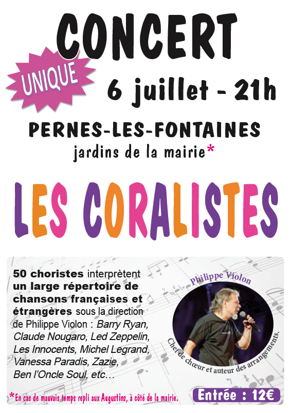 Concert des Coralistes