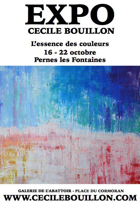 Exposition de peintures expressionnistes abstraites