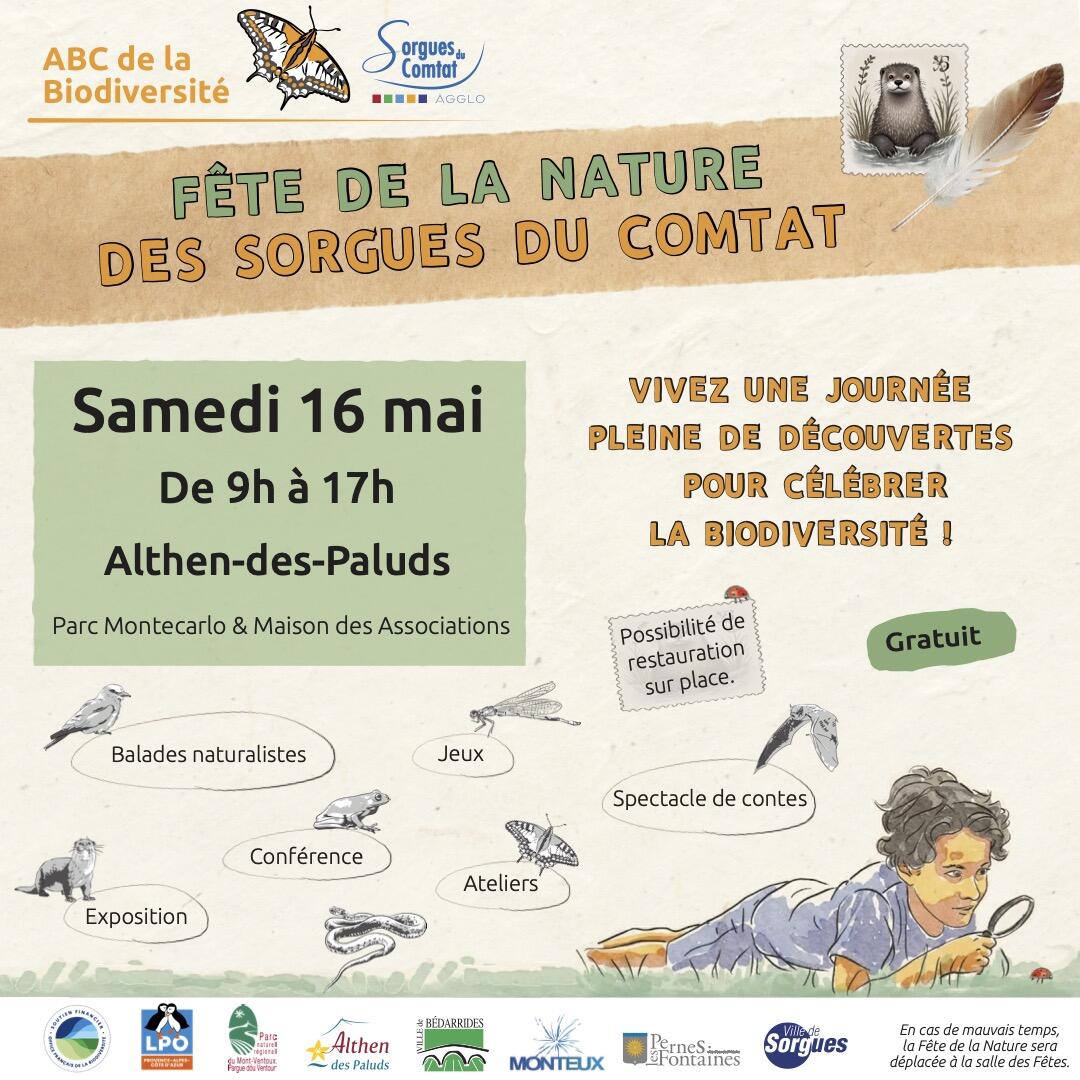  Fête de la Nature des Sorgues du Comtat 