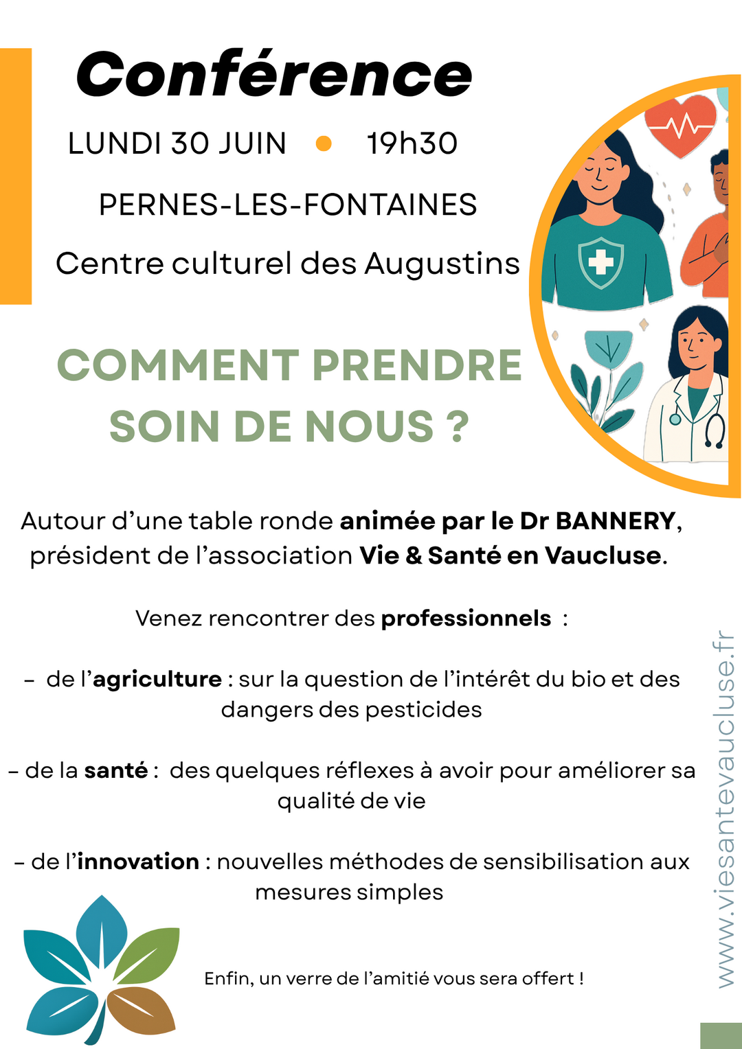 Conférence "Comment prendre soin de nous ?"