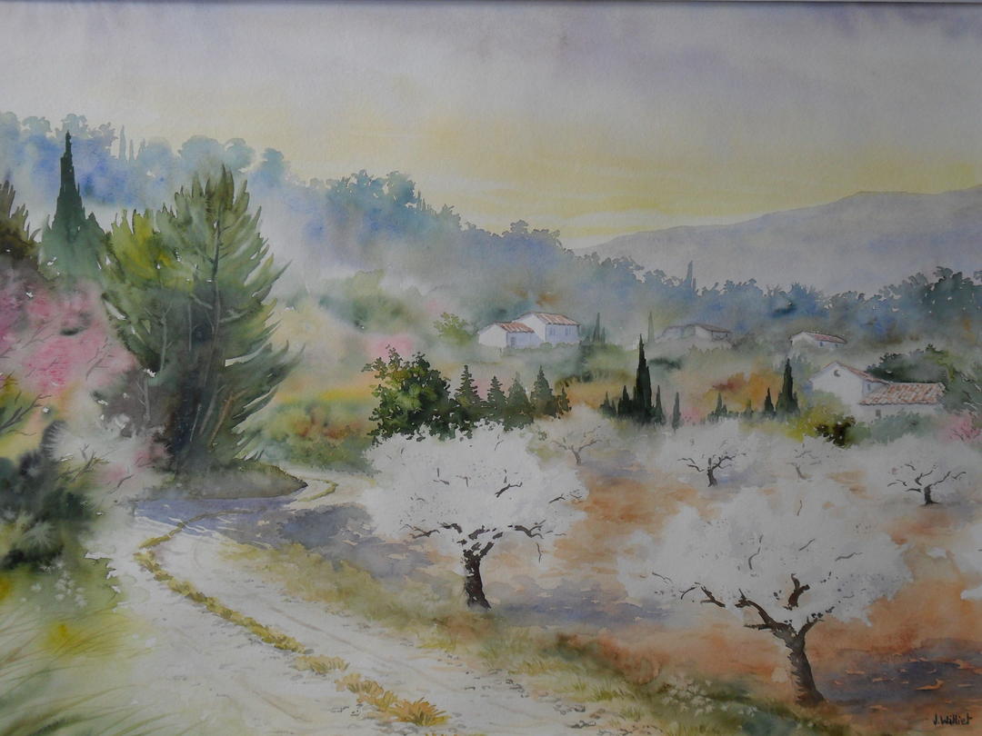 Exposition des travaux de l'Atelier aquarelle