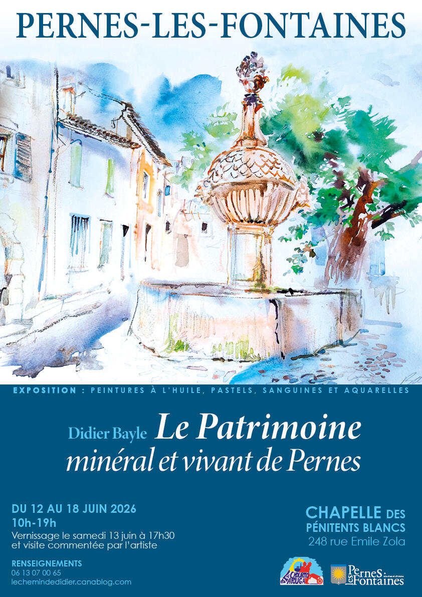 Exposition "Le Patrimoine minéral et vivant de Pernes"