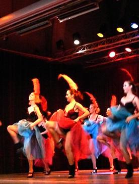 Gala du CLC, danse cabaret.