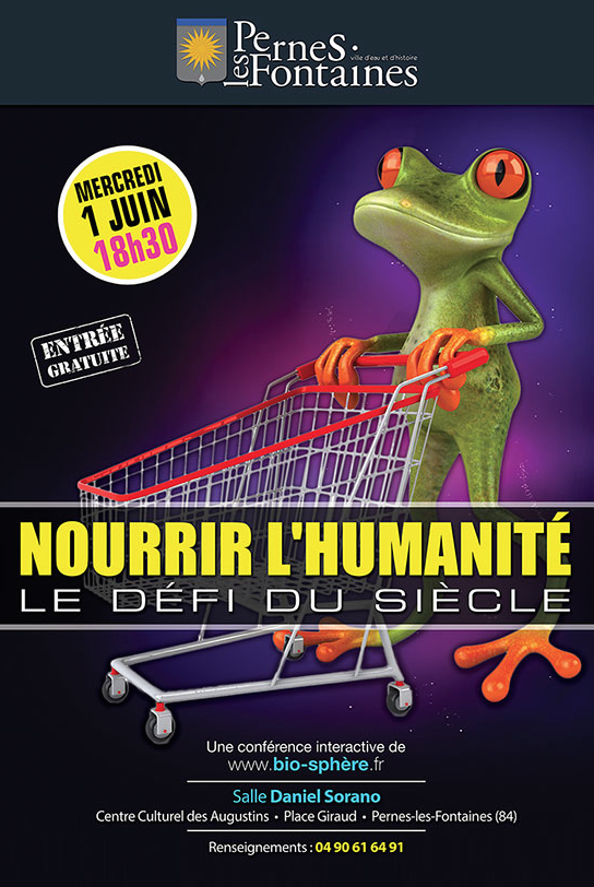 Conférence interactive "Nourrir l'humanité, le défi du siècle"