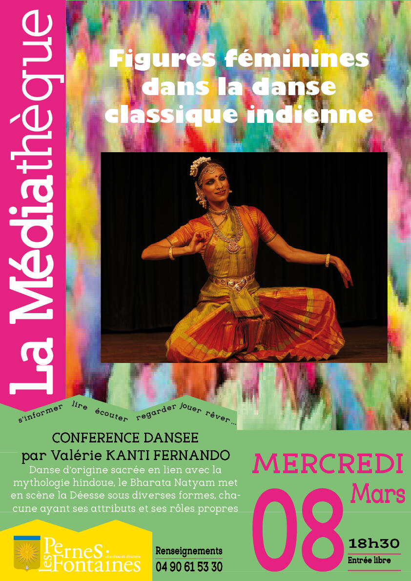 La Médiathèque : Conférence dansée par Valérie Kanti Fernando