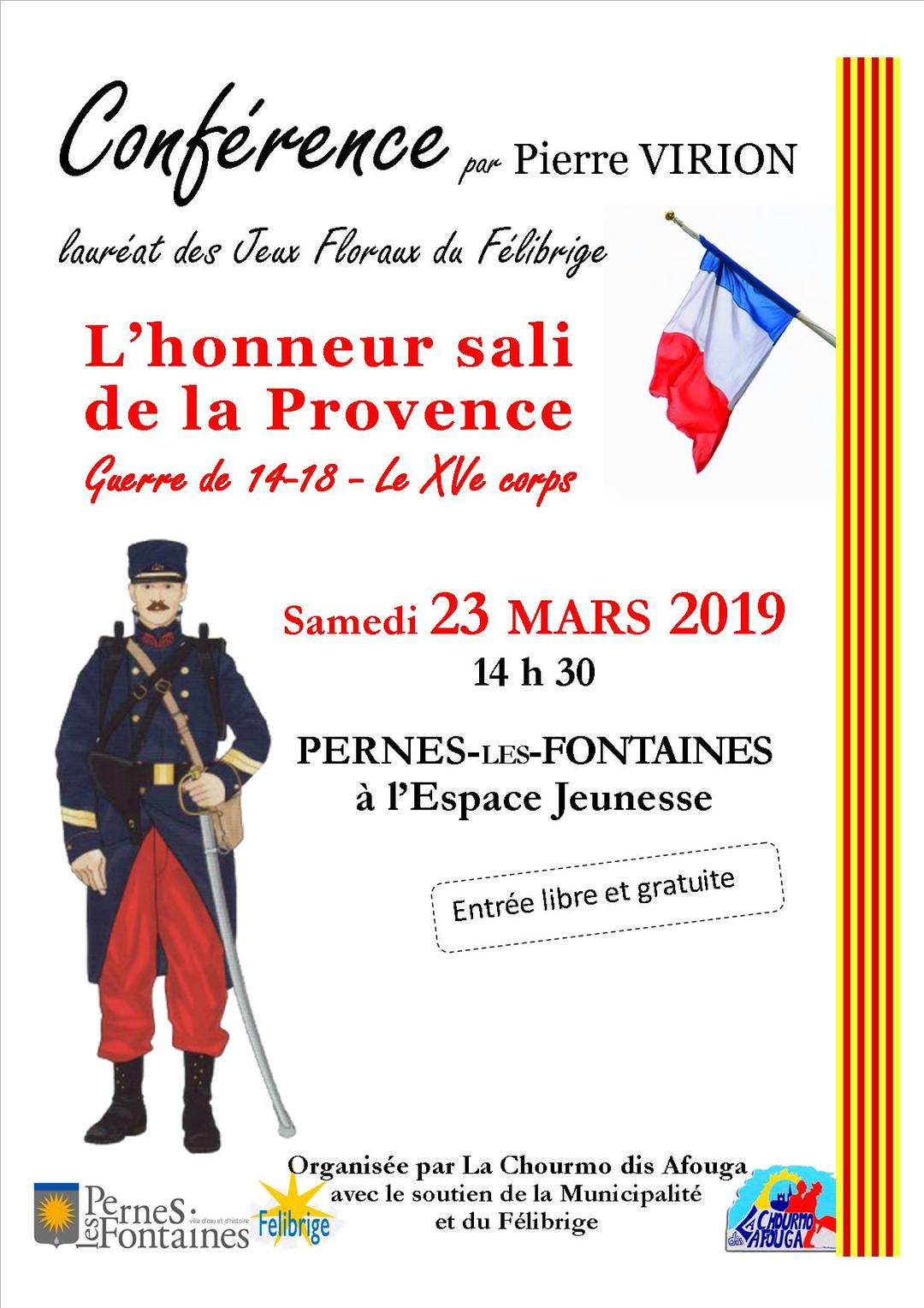 Conférence par Pierre Virion