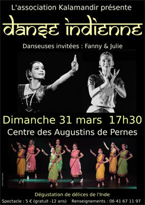 Spectacle de danse indienne