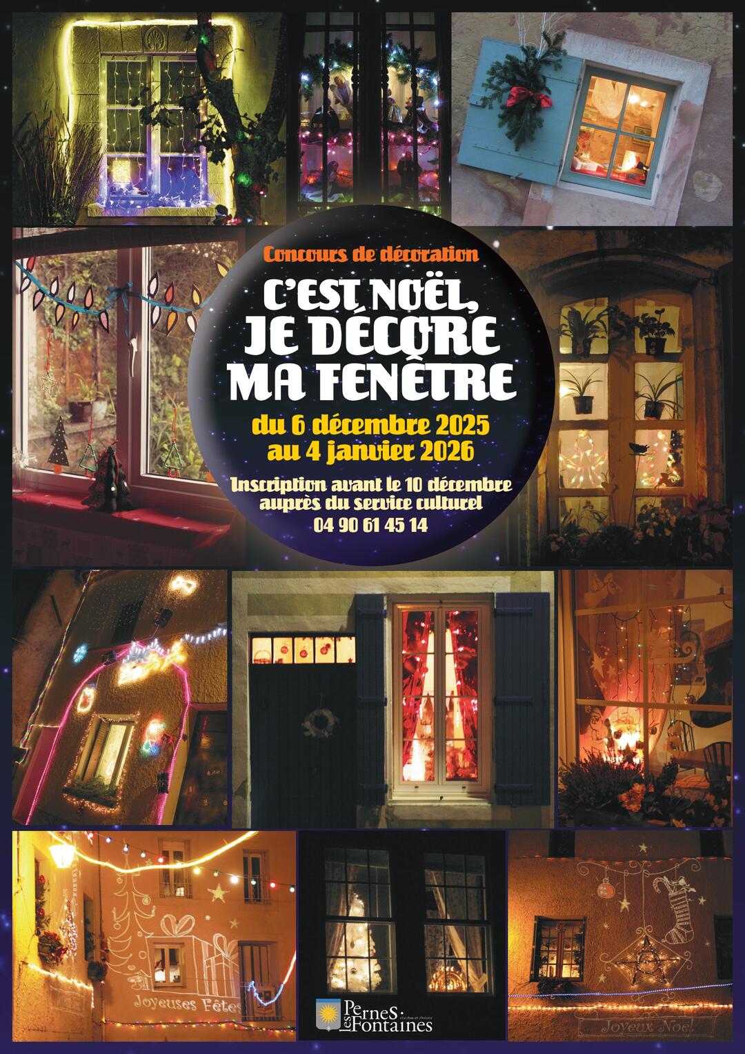 C’est Noël, je décore ma fenêtre