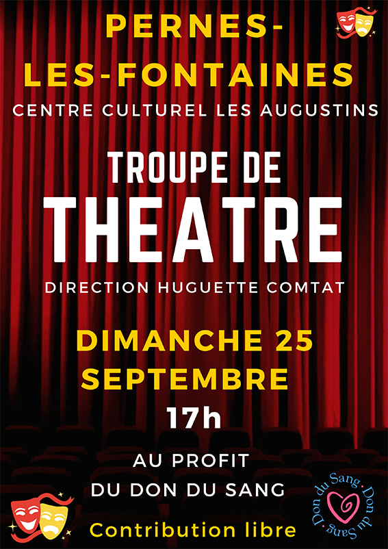 Théâtre pour le Don du sang