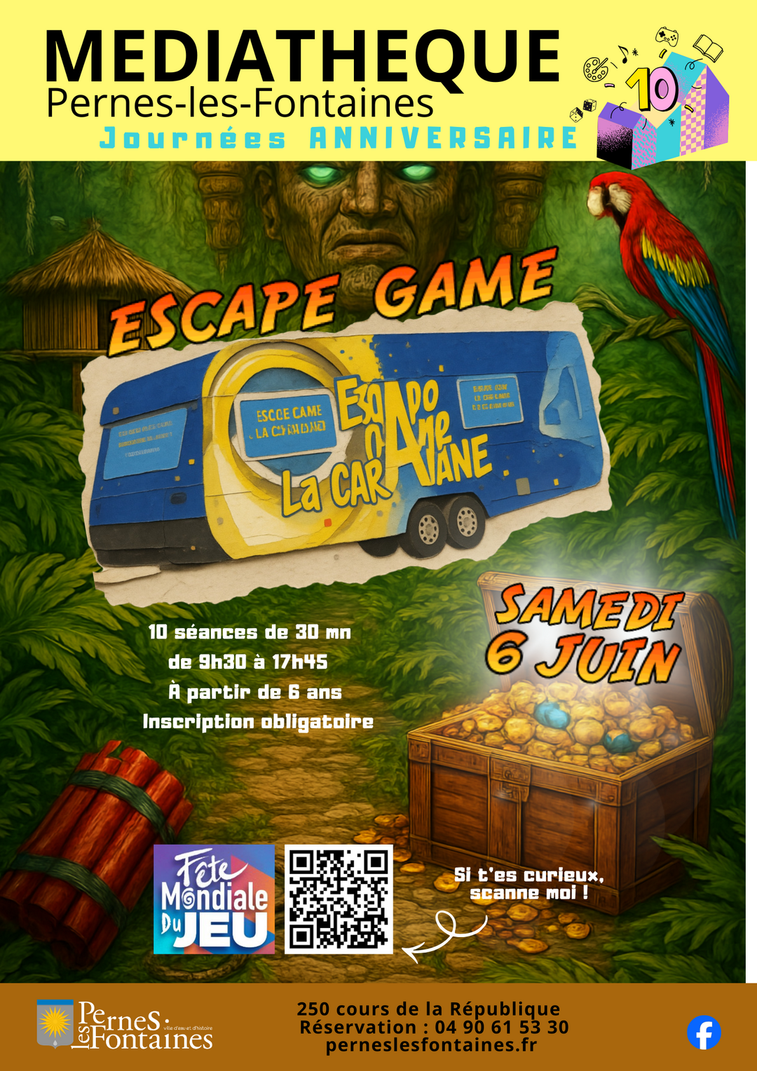 La Médiathèque : Escape Game