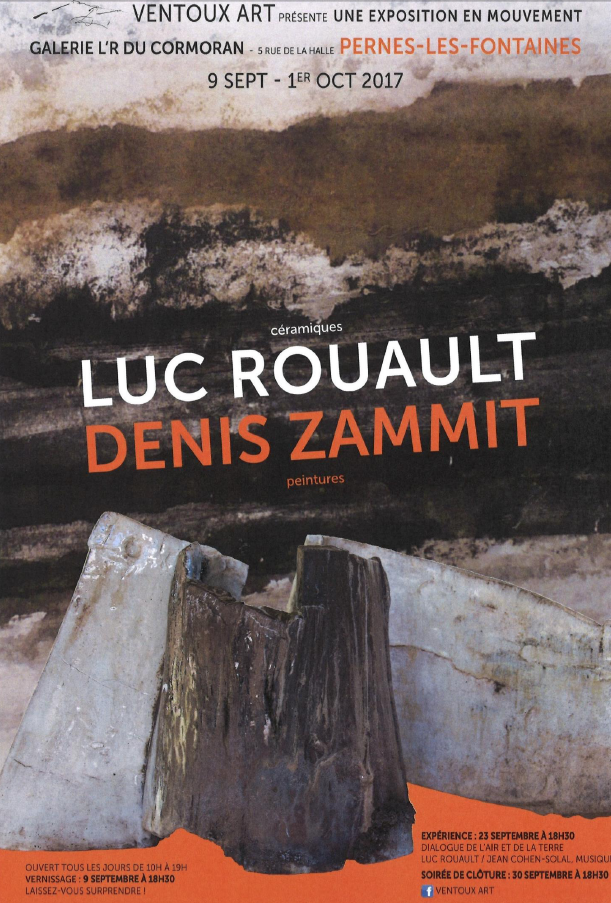 Exposition des oeuvres de Luc Rouault et Denis Zammit