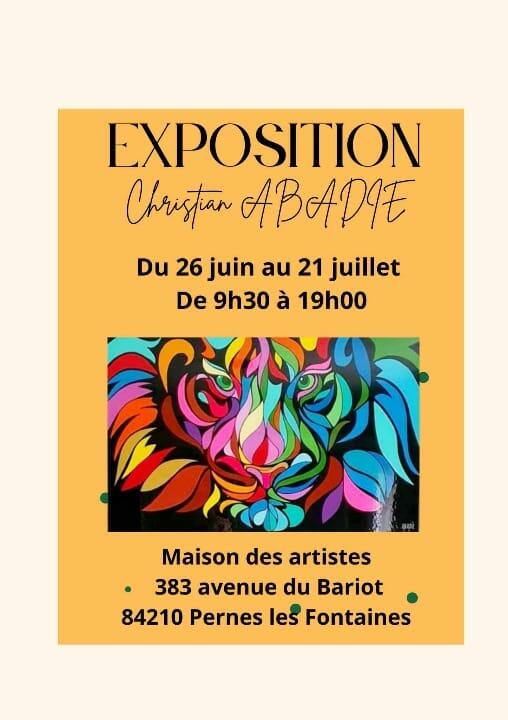 Exposition à la Maison Rose