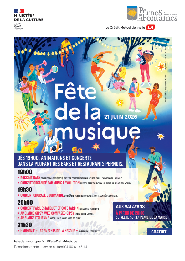 Fête de la Musique Pernes et Les Valayans