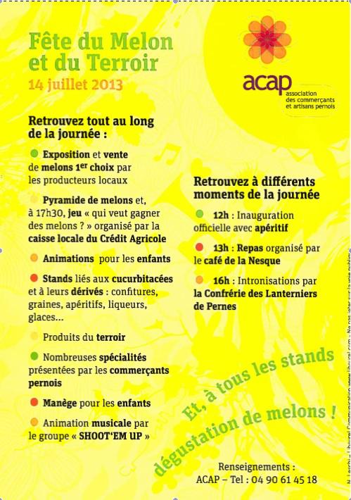 Fête du melon et du terroir